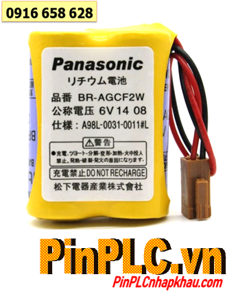 Panasonic BR-AGCF2W, Pin nuôi nguồn Panasonic BR-AGCF2W lithium 6v 2200mAh /Xuất xứ NHẬT 